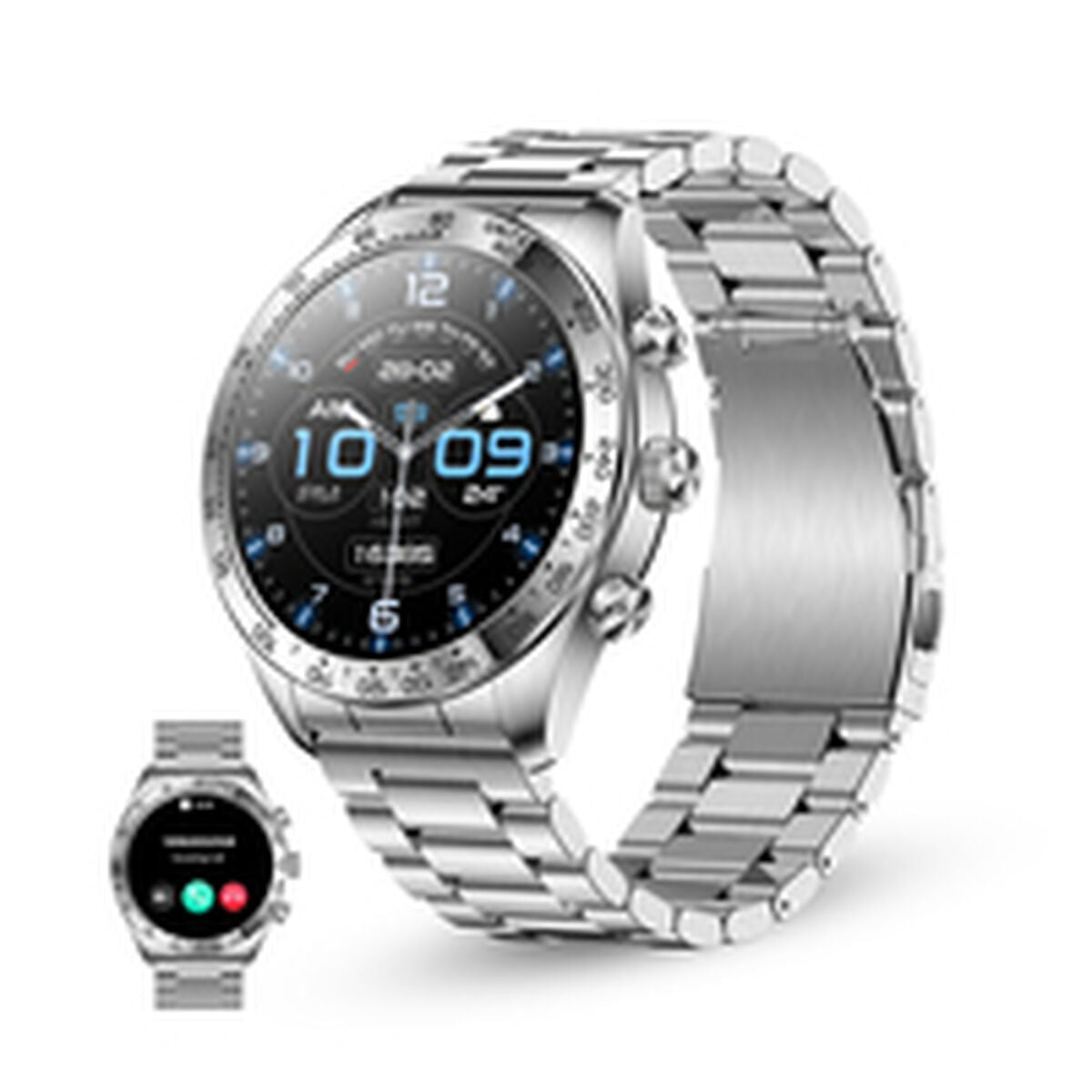 Smartwatch KSIX KSIX Elite Zilverkleurig 1,43" - Elektronica - KSIX