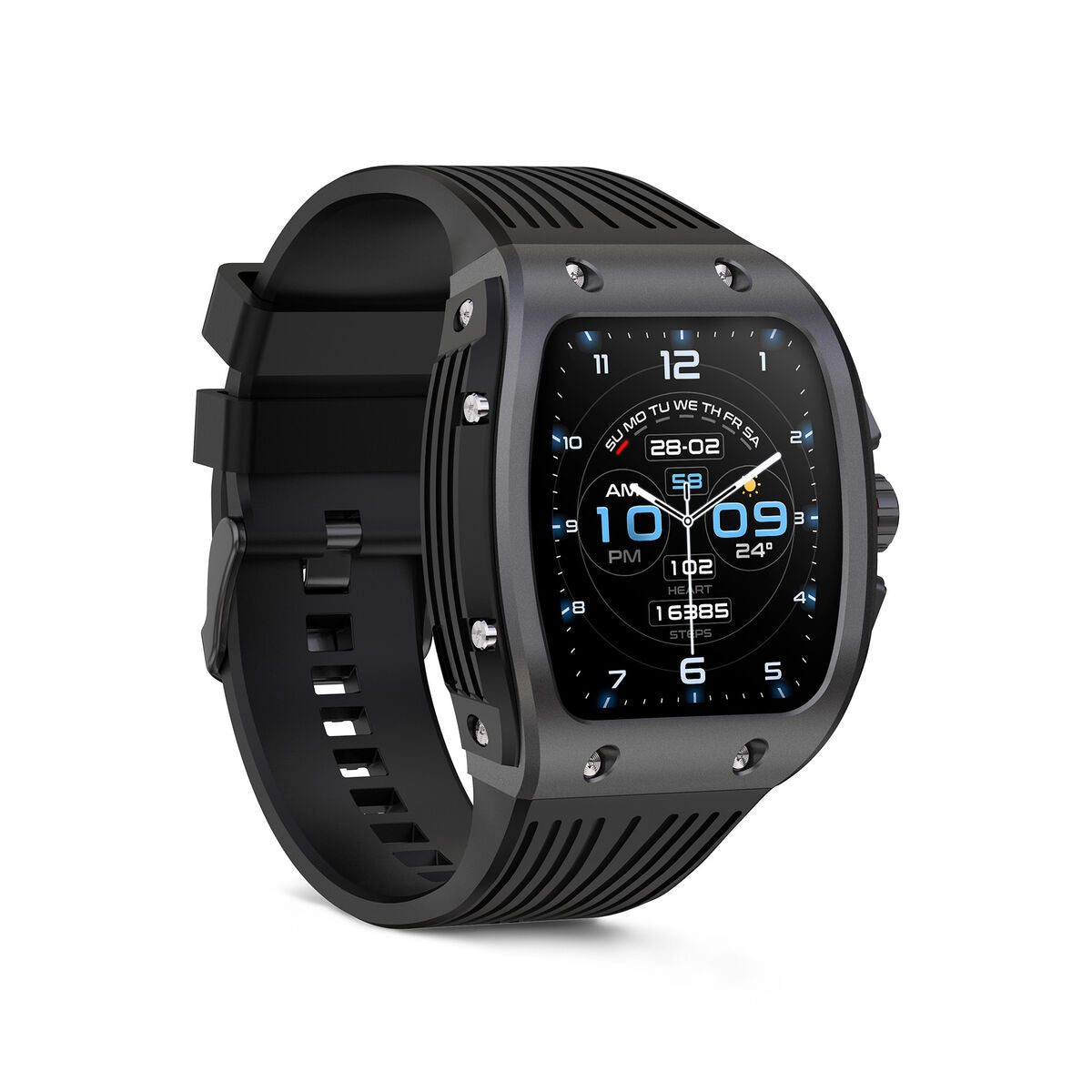 Smartwatch KSIX Zwart
