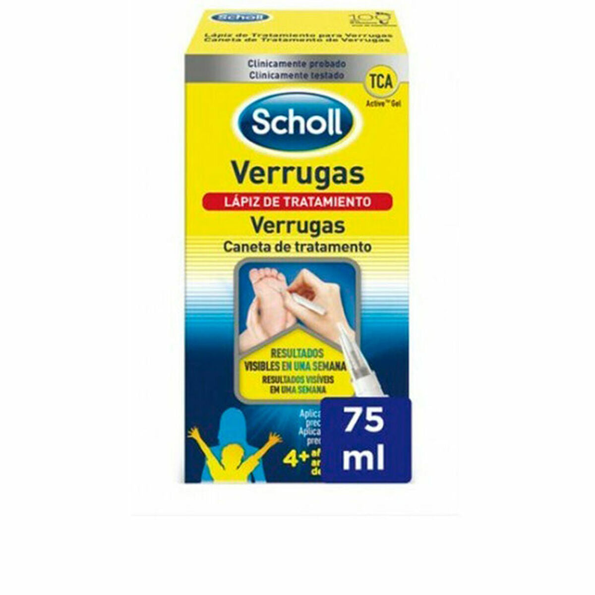 Behandeling tegen wratten Scholl 75 ml - Gezondheid en persoonlijke verzorging, Gezondheidszorg - Scholl