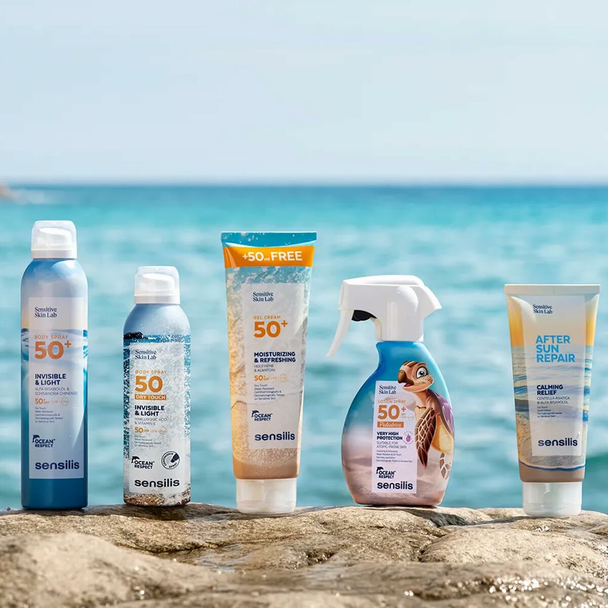 Zonnebrandcrème Sensilis INVISIBLE & LIGHT Spf 50+ 200 ml