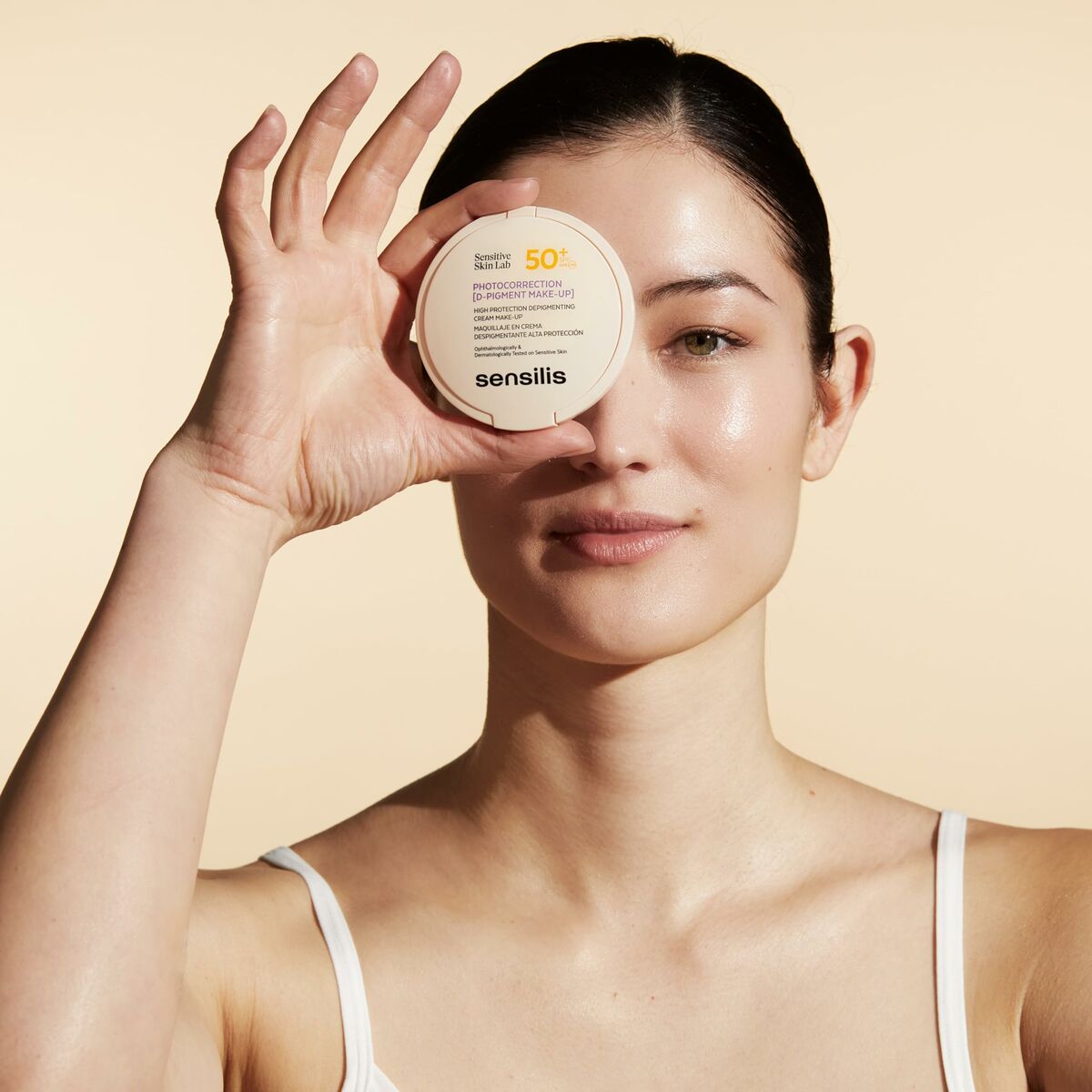 Crème Make - up Basis Sensilis PHOTOCORRECTION [MAKE UP] Nº 01 Spf 50+ 10 g - Schoonheid, Make - up - Sensilis