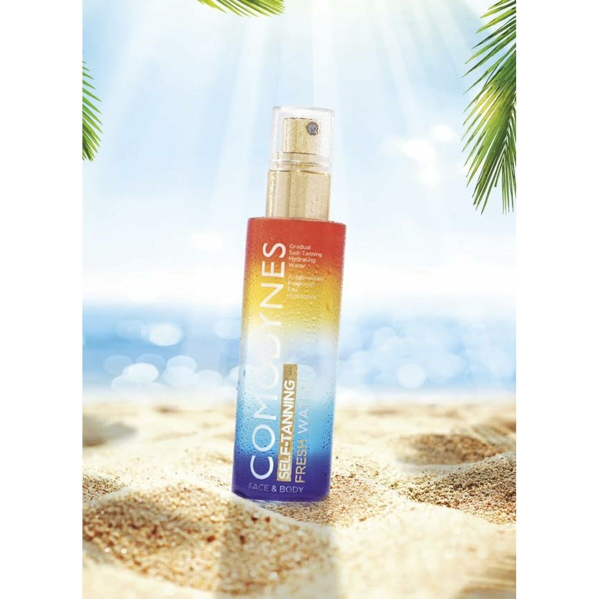 Zelfbruinende mist Comodynes Fresh water 100 ml 100 ml x 2 - Schoonheid, Huidverzorging - Comodynes