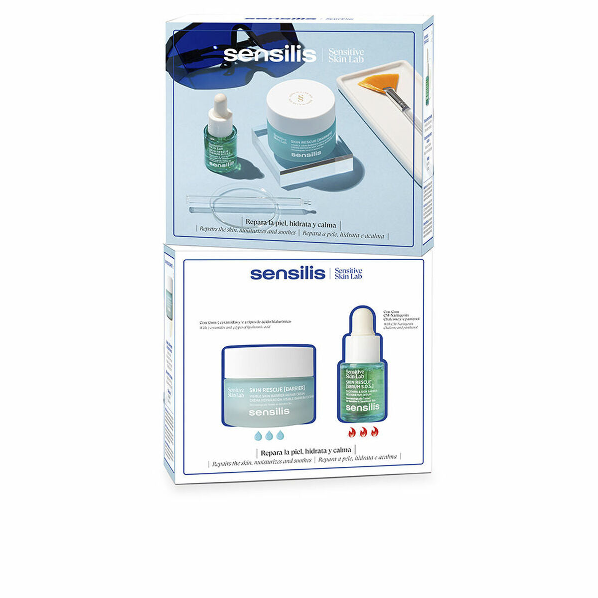Make - up Set Sensilis SKIN RESCUE - Schoonheid, Gebruiksvoorwerpen en accessoires - Sensilis