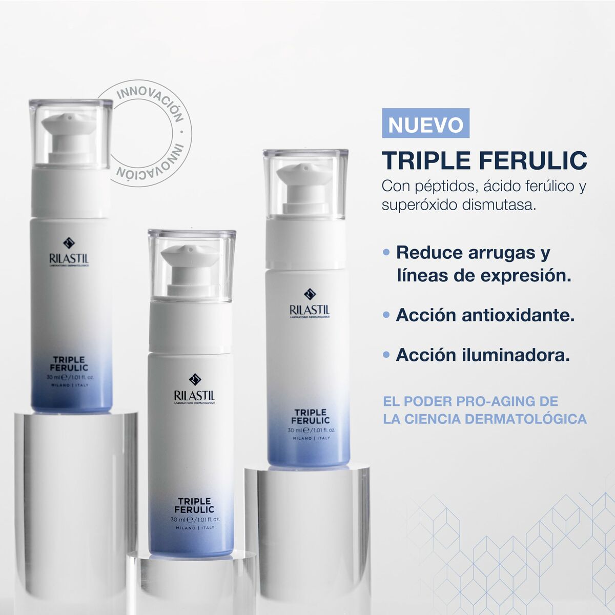 Gezichtsserum Rilastil TRIPLE FERULIC 30 ml - Schoonheid, Huidverzorging - Rilastil