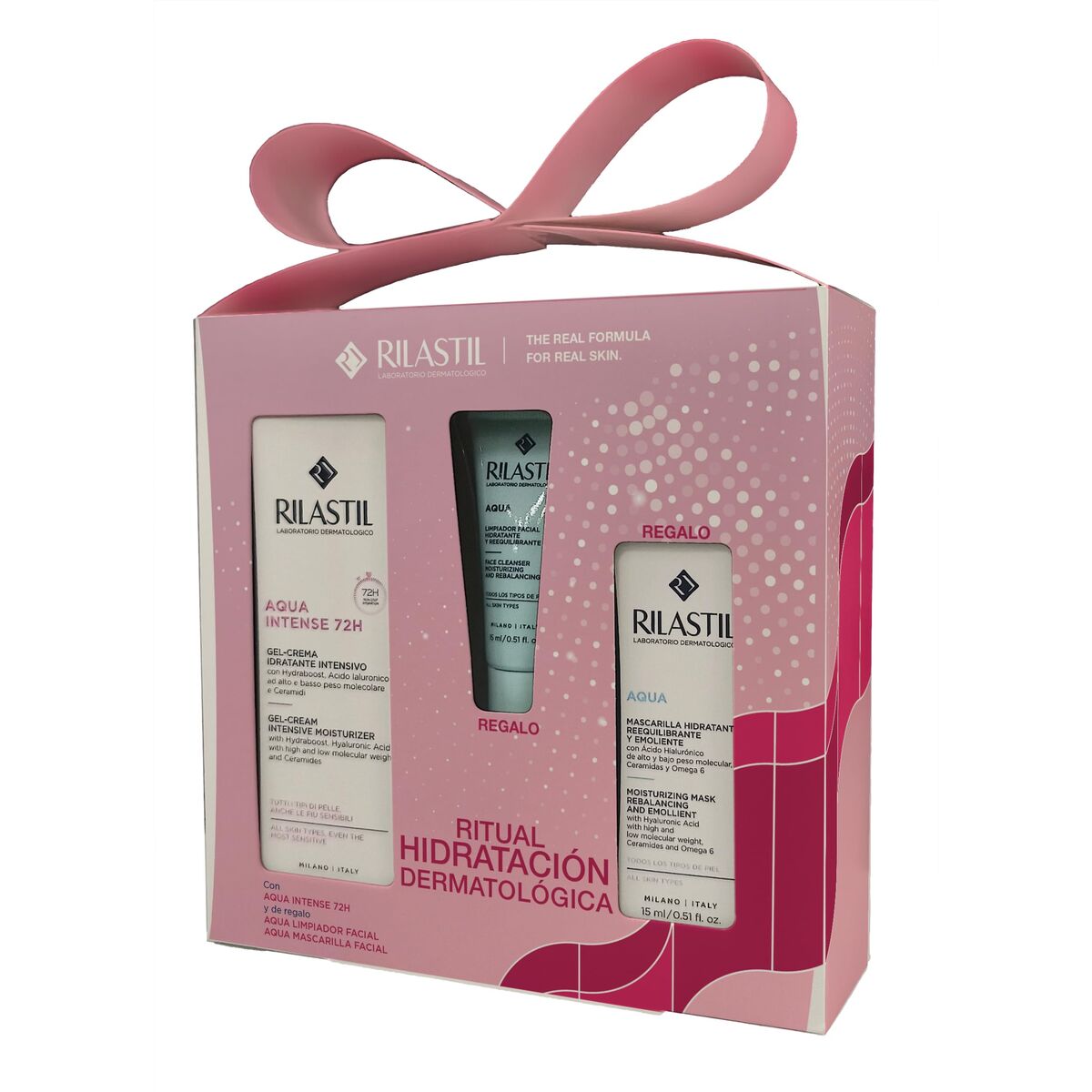 Cosmeticaset voor Dames Rilastil RILASTIL INTENSE 3 Onderdelen - Schoonheid, Huidverzorging - Rilastil