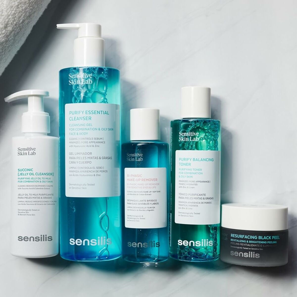 Gezichtsreinigingsgel Sensilis SUCCINIC 150 ml