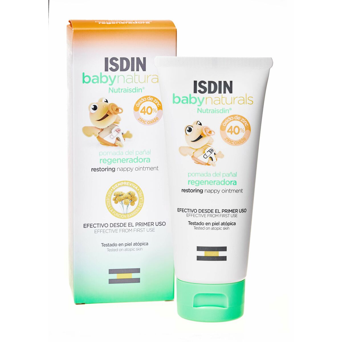 Beschermende Luiercrème Isdin Baby NaturalsZN40 100 ml - Baby, Hygiëne en verzorging - Isdin