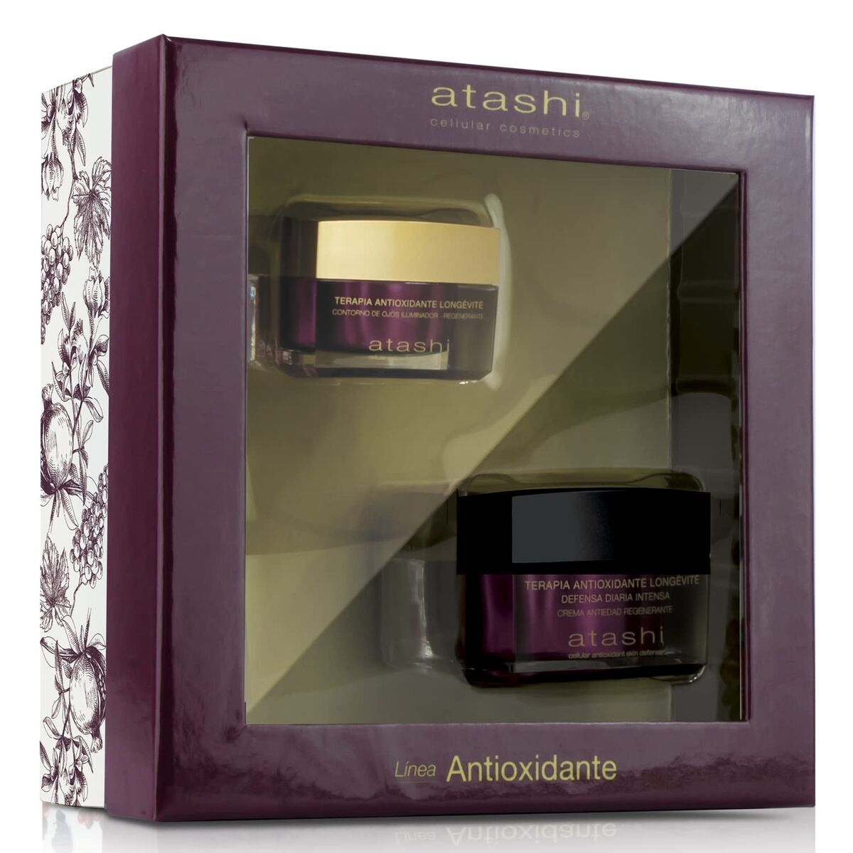 Cosmeticaset voor Dames Atashi RITUAL ANTIOXIDANTE 2 Onderdelen