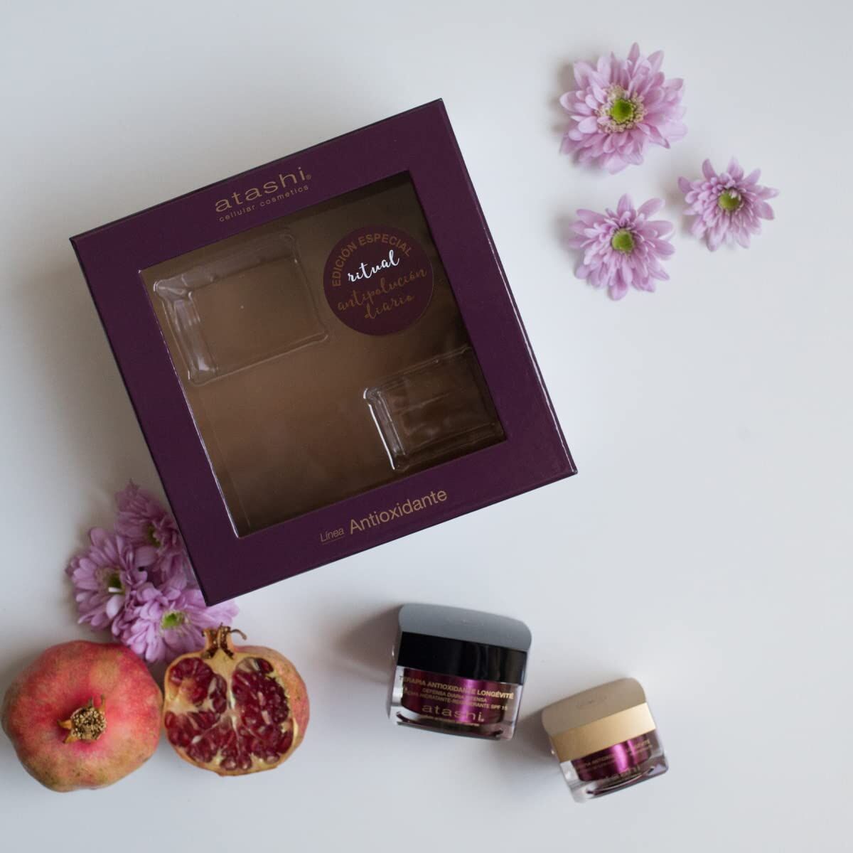 Cosmeticaset voor Dames Atashi RITUAL ANTIOXIDANTE 2 Onderdelen - Schoonheid, Huidverzorging - Atashi