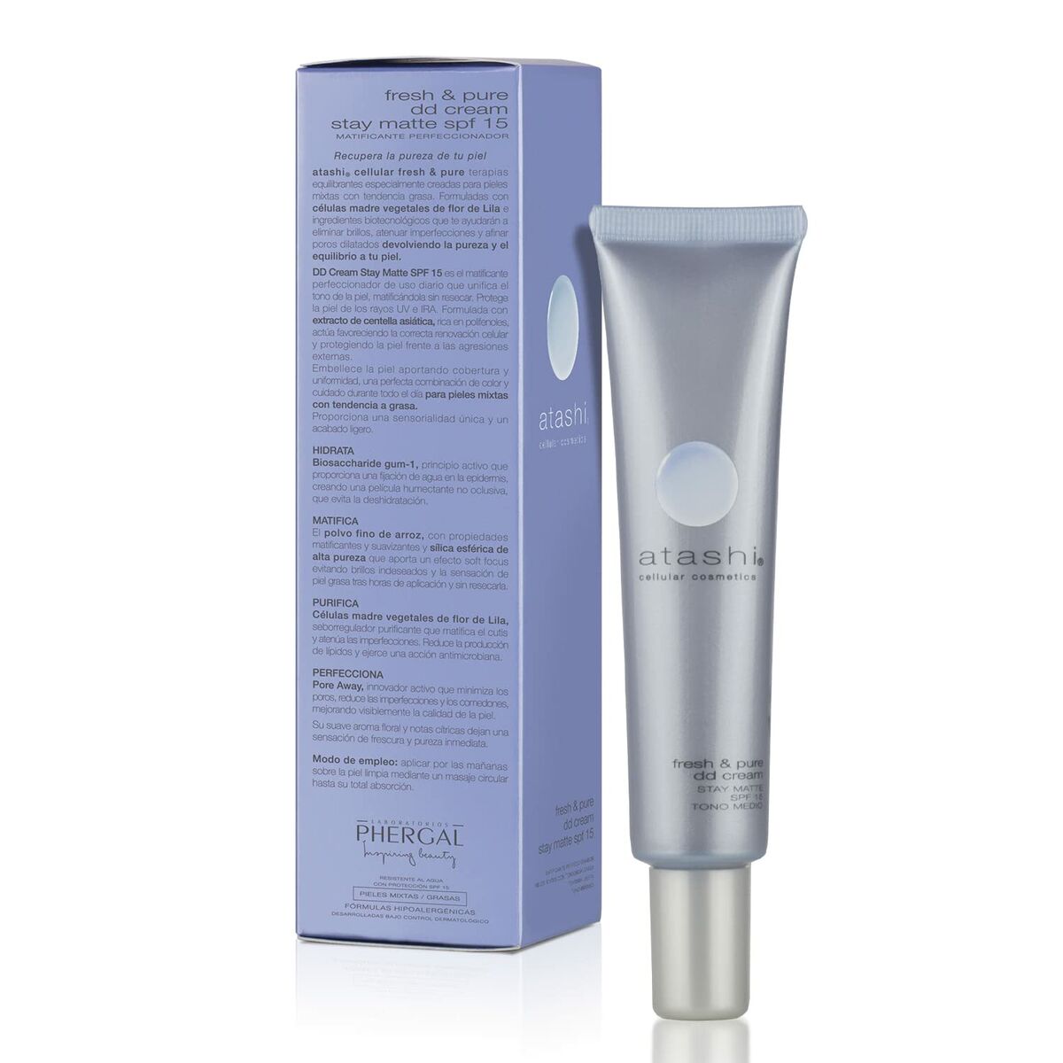 Gezichtscrème Atashi Fresh Pure Dd 40 ml - Schoonheid, Huidverzorging - Atashi