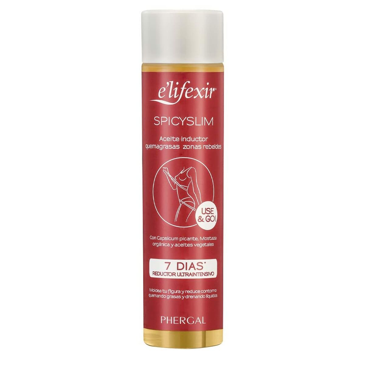 Reducerende Lichaamsolie Concentraat Elifexir Spicyslim 150 ml - Schoonheid, Huidverzorging - Elifexir