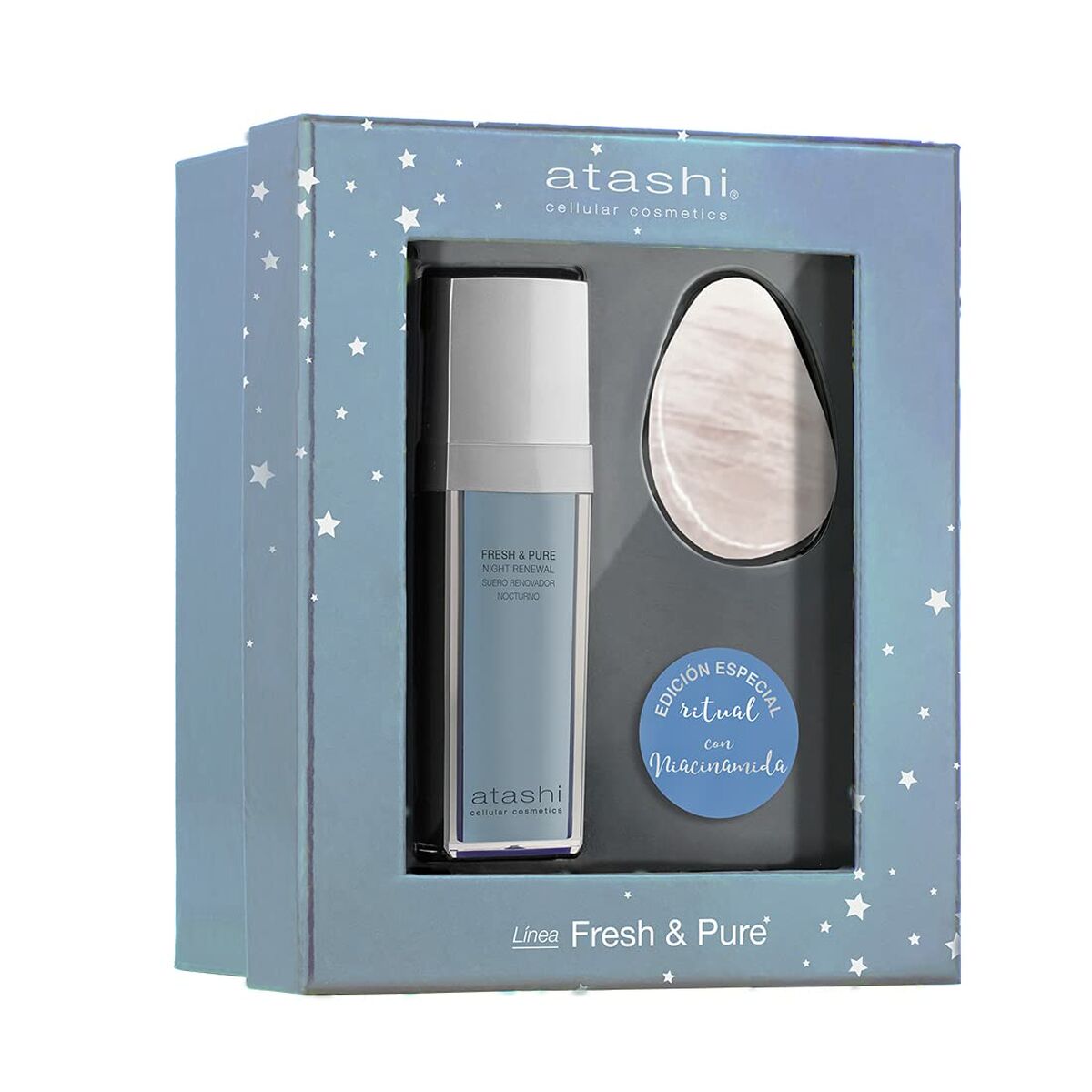 Schoonheidsset Atashi Fresh Pure 2 Onderdelen - Schoonheid, Huidverzorging - Atashi