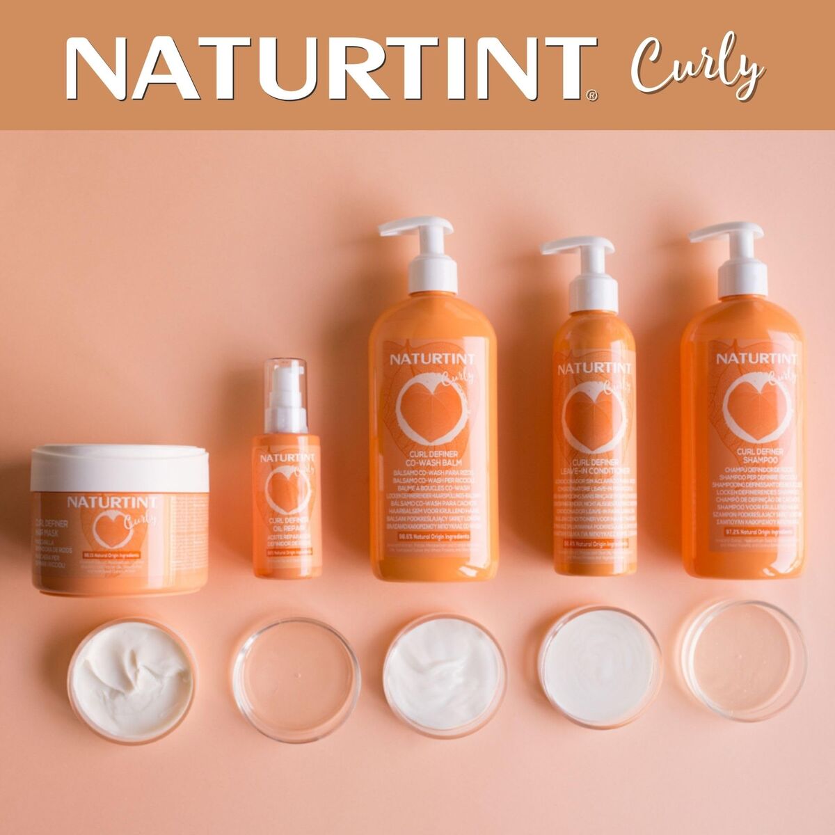Haarmasker Naturtint CURLY 300 ml - Schoonheid, Haarverzorging - Naturtint