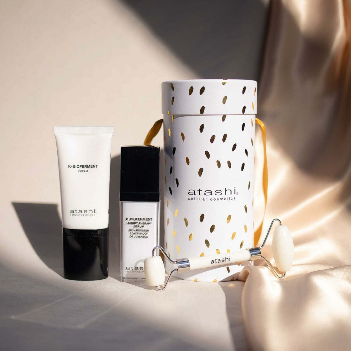 Cosmetica Set Atashi K - BIOFERMENT 3 Onderdelen - Schoonheid, Huidverzorging - Atashi