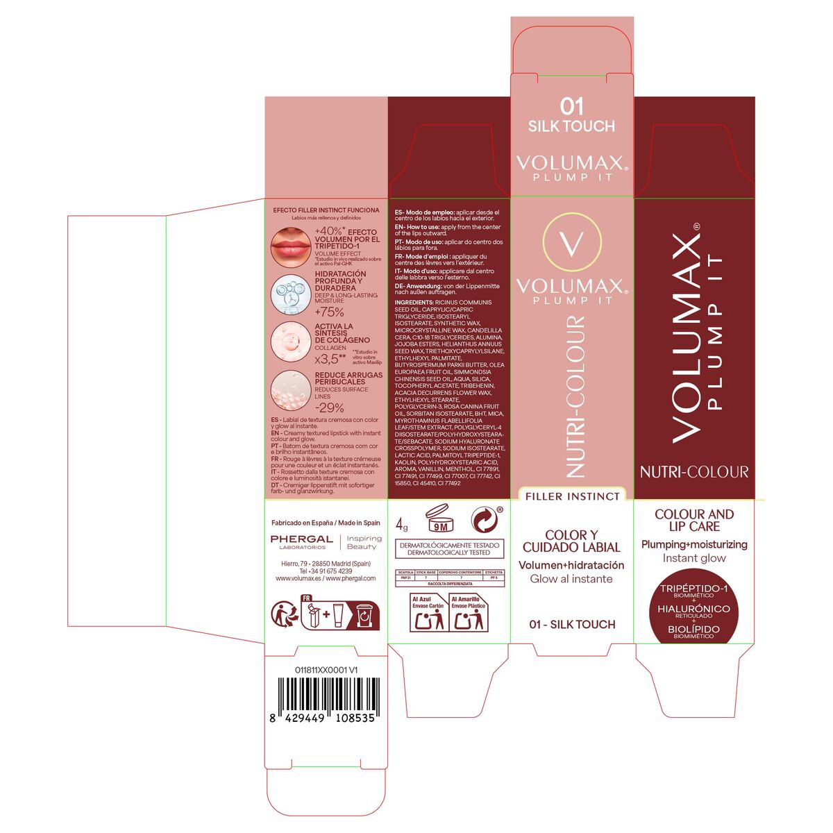 Lippenbalsem Volumax VOLUMAX PLUMP IT 4 g