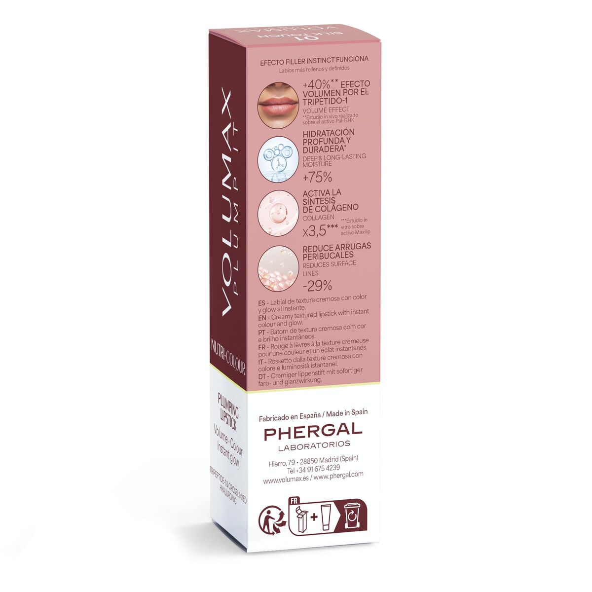 Lippenbalsem Volumax VOLUMAX PLUMP IT 4 g - Schoonheid, Huidverzorging - Volumax