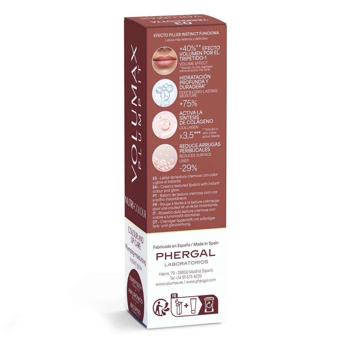 Lippenbalsem Volumax VOLUMAX PLUMP IT 4 g - Schoonheid, Huidverzorging - Volumax