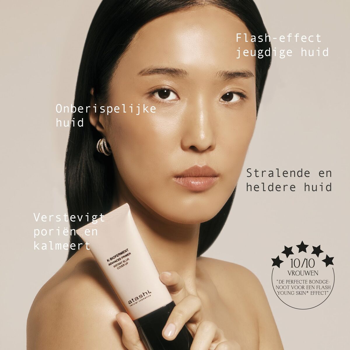Cosmetica Set Atashi EFECTO PEARL SKIN 360º 6 Onderdelen