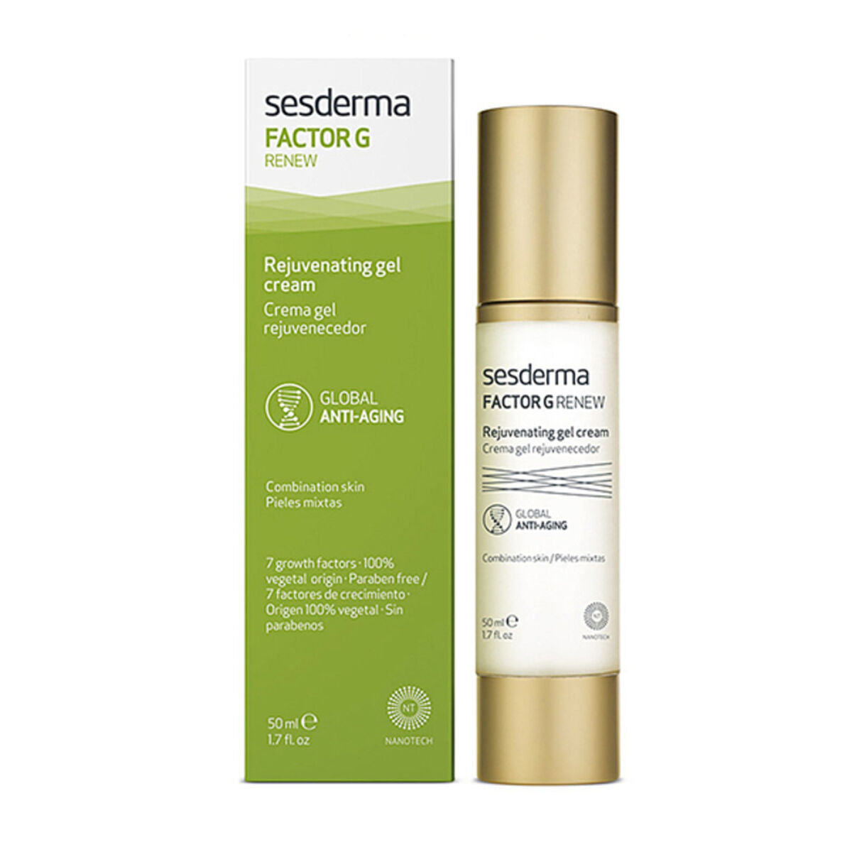 Anti-Veroudering Crème Sesderma Factor G Renew 50 ml
