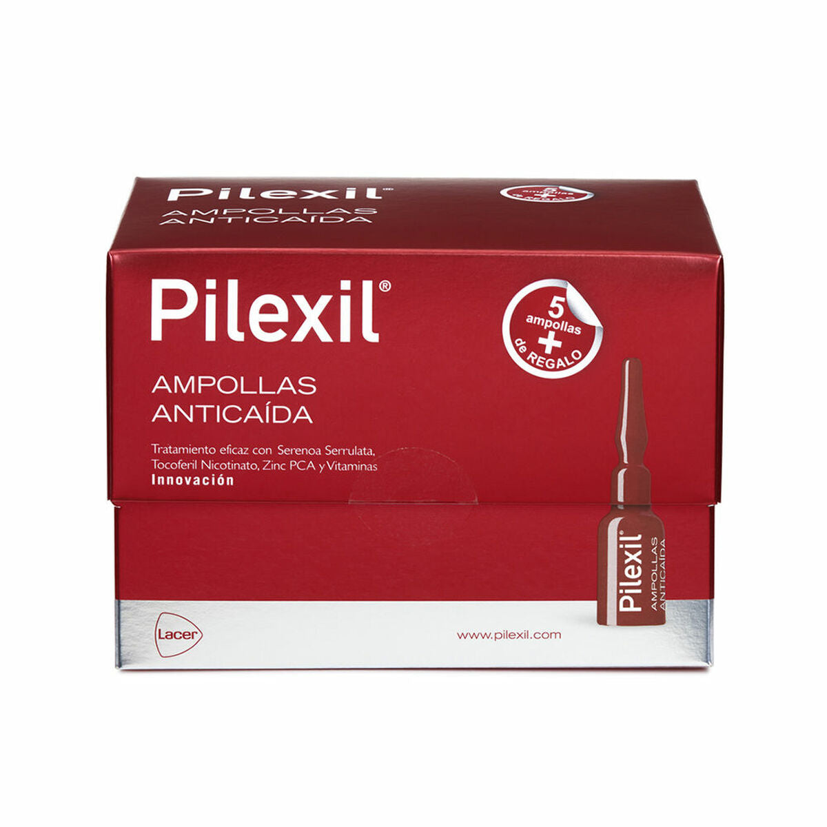 Anti - val Pilexil Pilexil Ampollas 5 ml Anti - val (20 Stuks) - Schoonheid, Haarverzorging - Pilexil