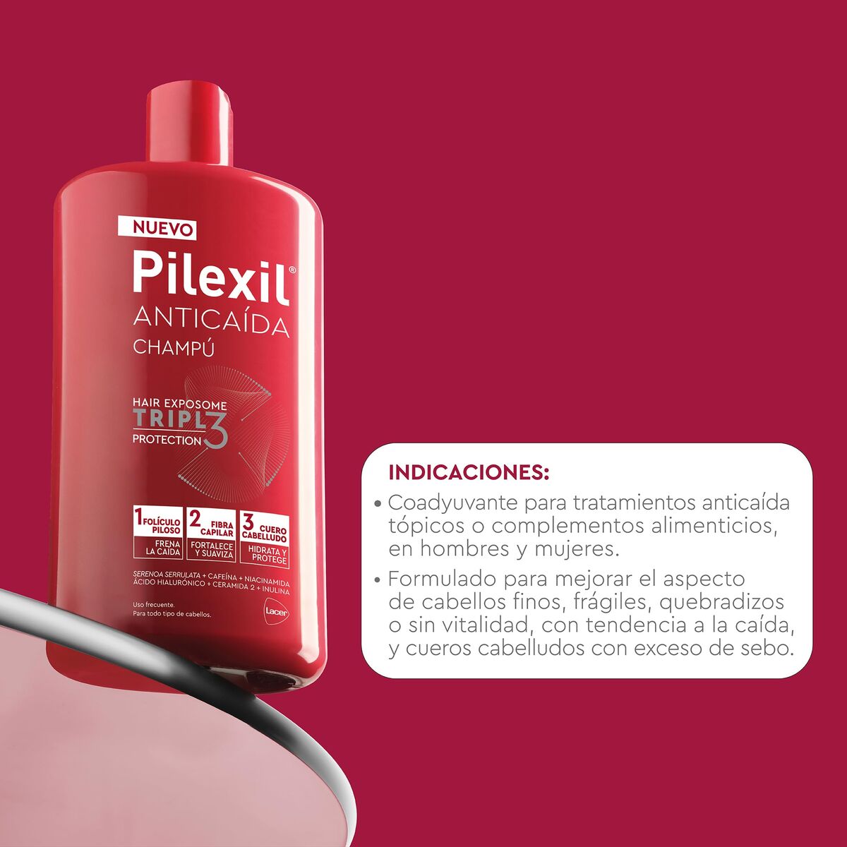 Shampoo Pilexil PILEXIL CHAMPÚ 450 ml - Schoonheid, Haarverzorging - Pilexil