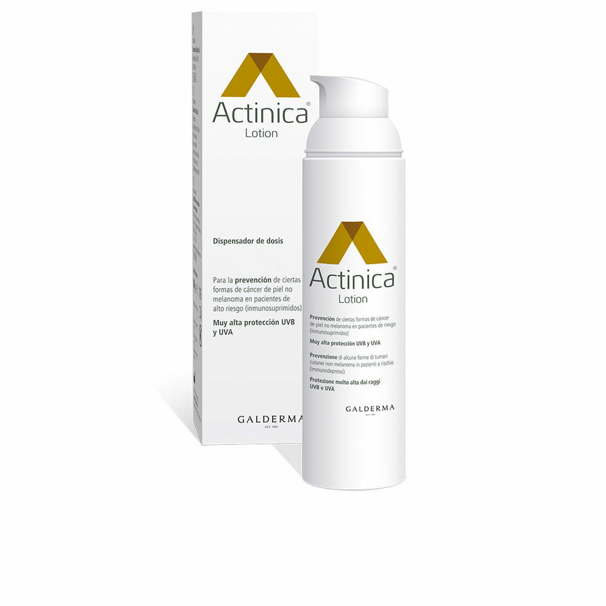 Zonnebrandcrème Actinica   UVA/UVB 80 ml - Schoonheid, Huidverzorging - Actinica