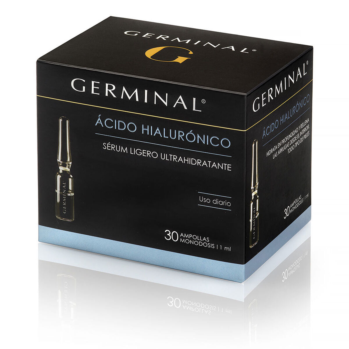 Hyaluronzuur Germinal Acción Profunda 1 ml 30 x 1 ml Ampullen - Schoonheid, Huidverzorging - Germinal