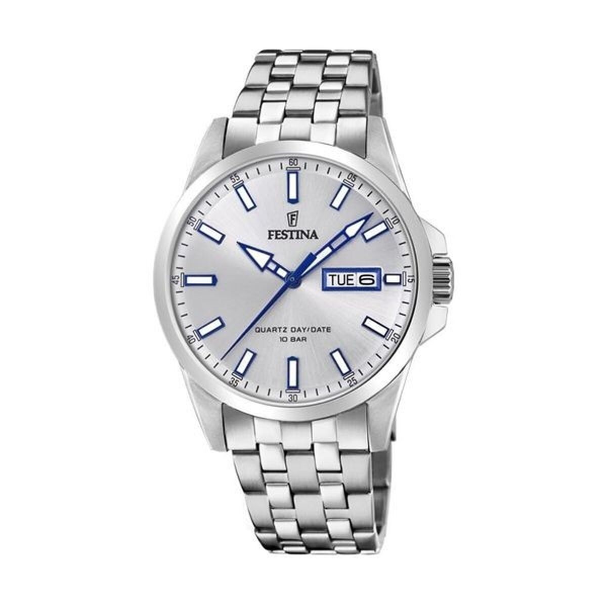 Horloge Heren Festina F20357/1 Zilverkleurig - Klokken, Heren - Festina
