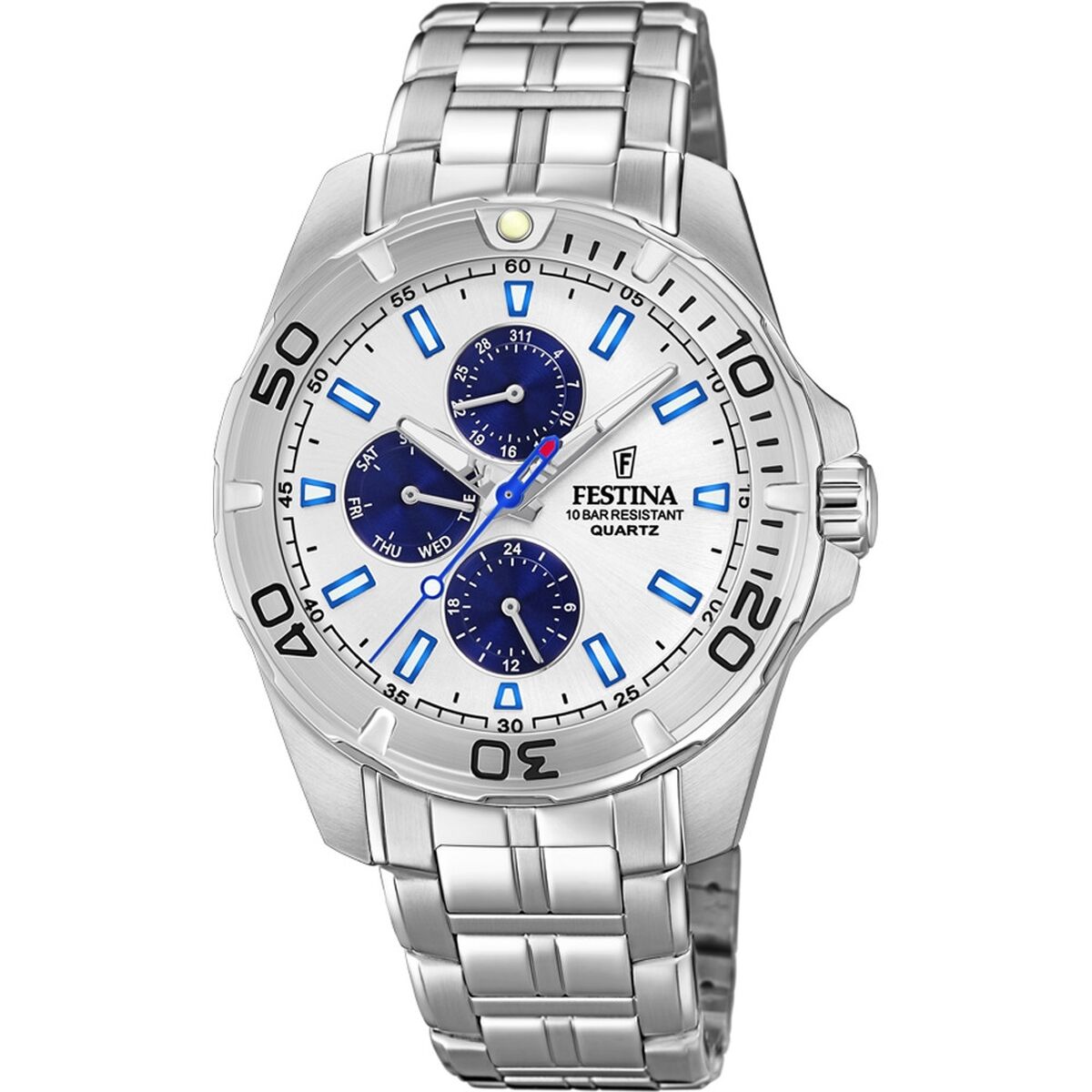 Horloge Heren Festina F20445/1 Zilverkleurig - Klokken, Heren - Festina