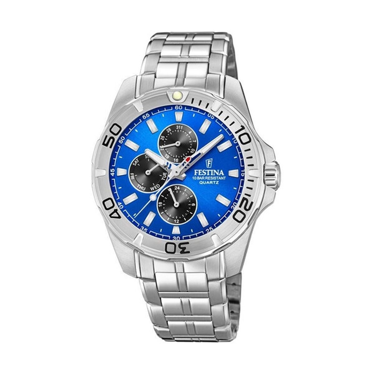 Horloge Heren Festina F20445/4 Zilverkleurig - Klokken, Heren - Festina