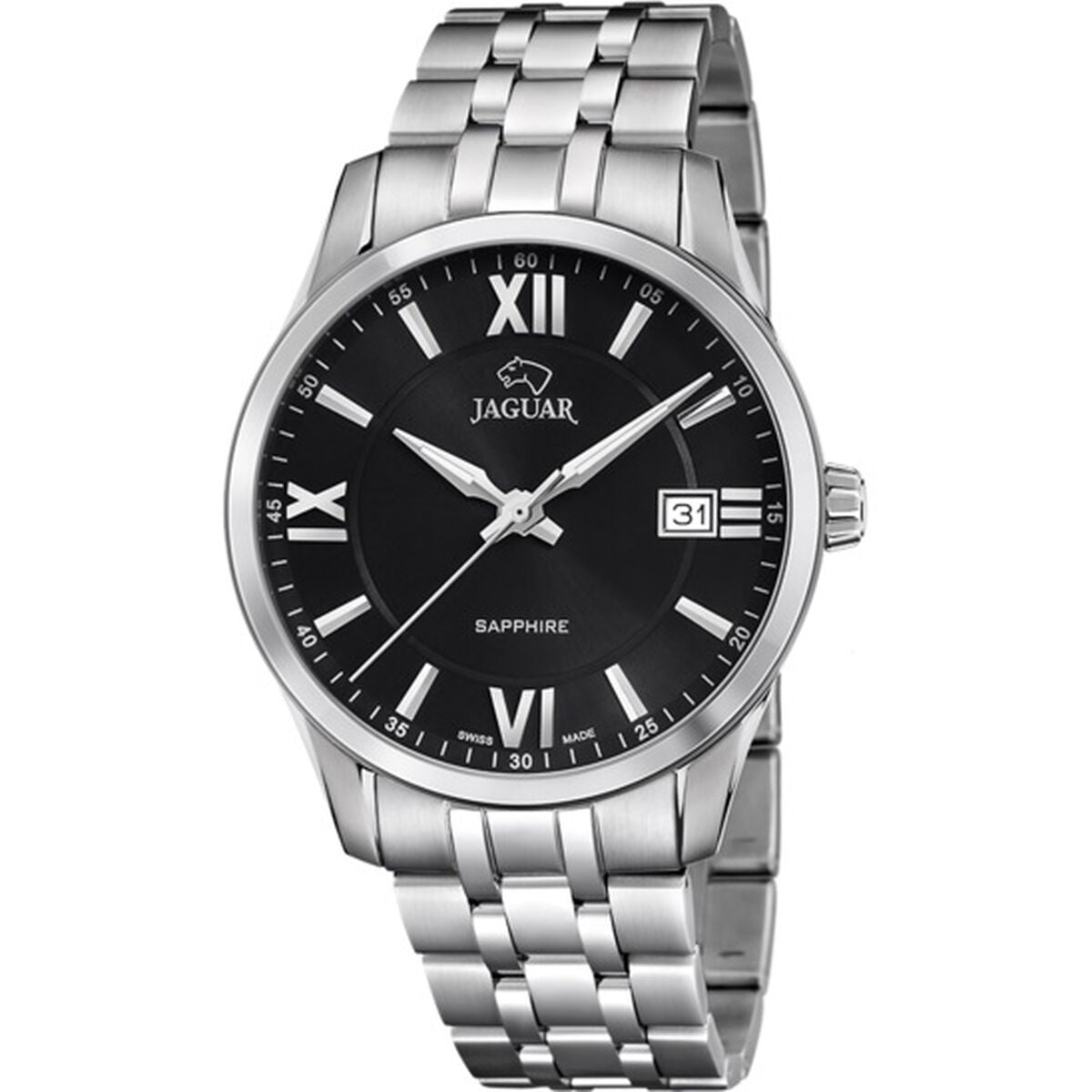 Horloge Heren Jaguar J964/4 Zwart Zilverkleurig - Klokken, Heren - Jaguar