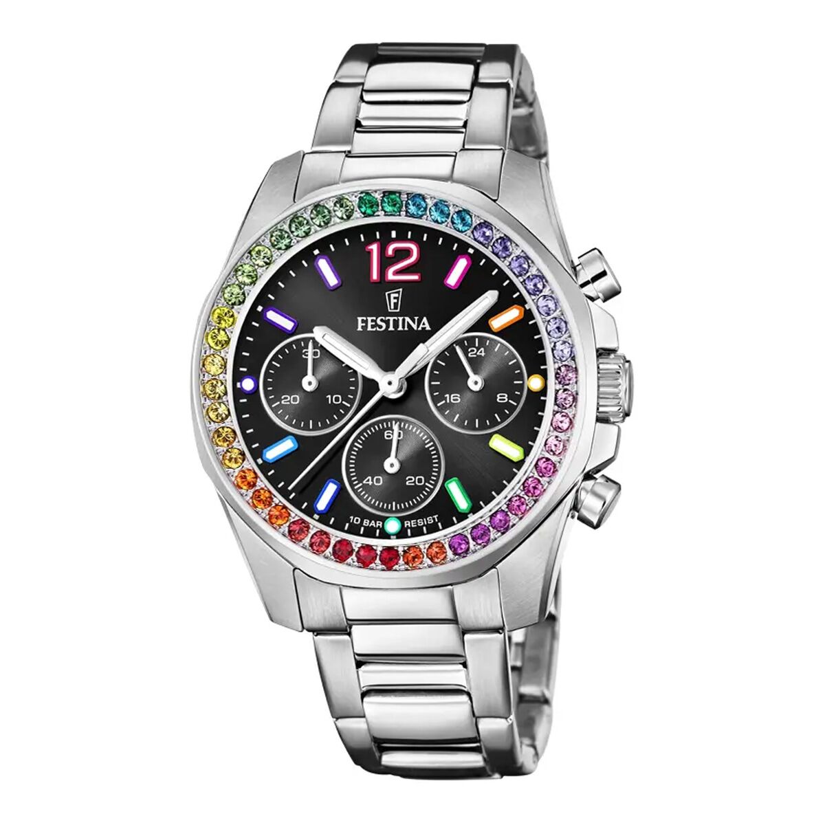 Horloge Heren Festina F20606/3 Zilverkleurig - Klokken, Heren - Festina