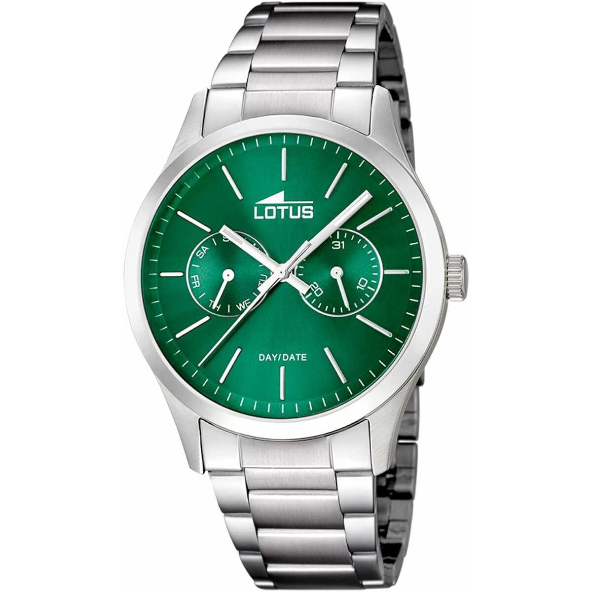 Horloge Heren Lotus 15954/E Groen Zilverkleurig