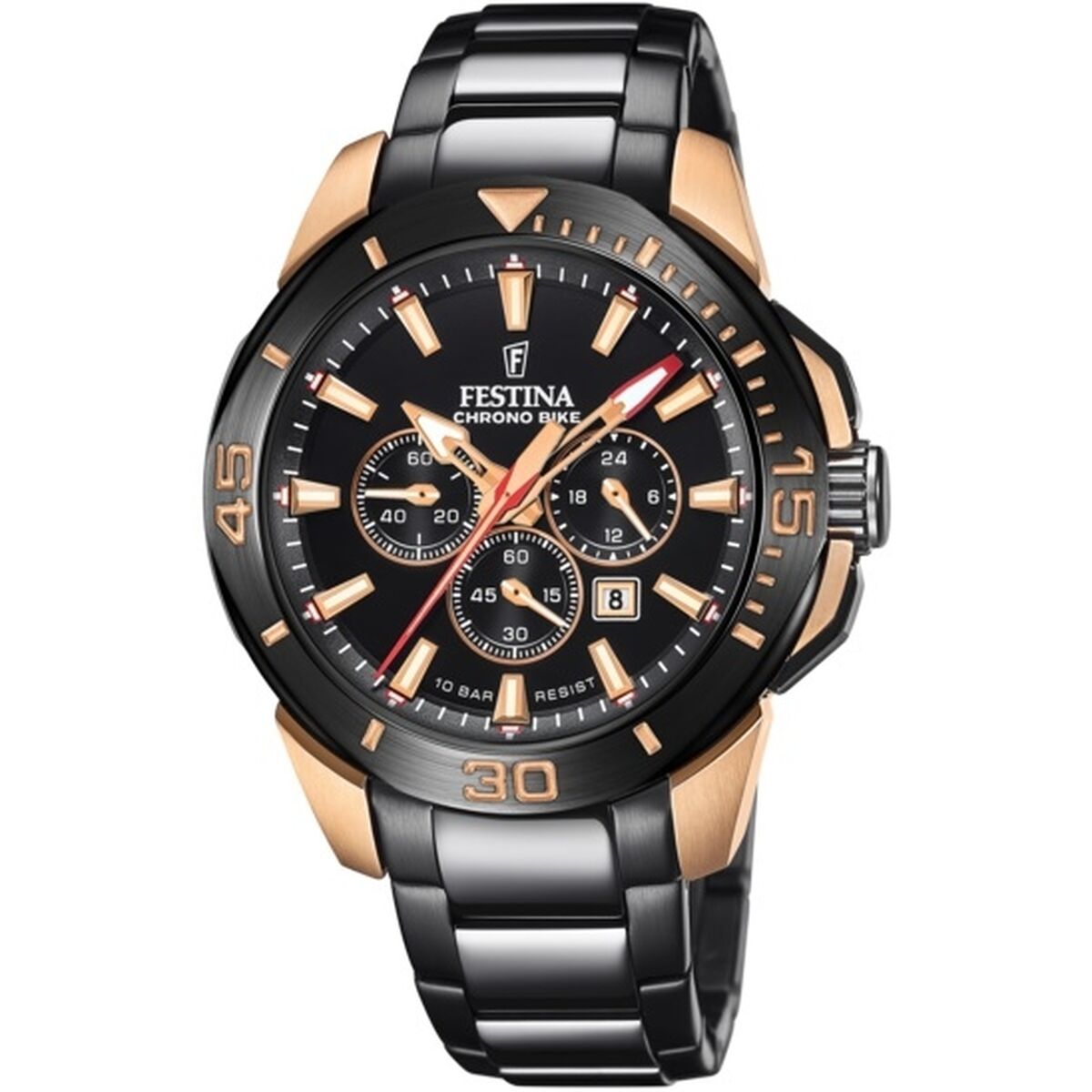 Horloge Heren Festina F20645/1 Zwart - Klokken, Heren - Festina