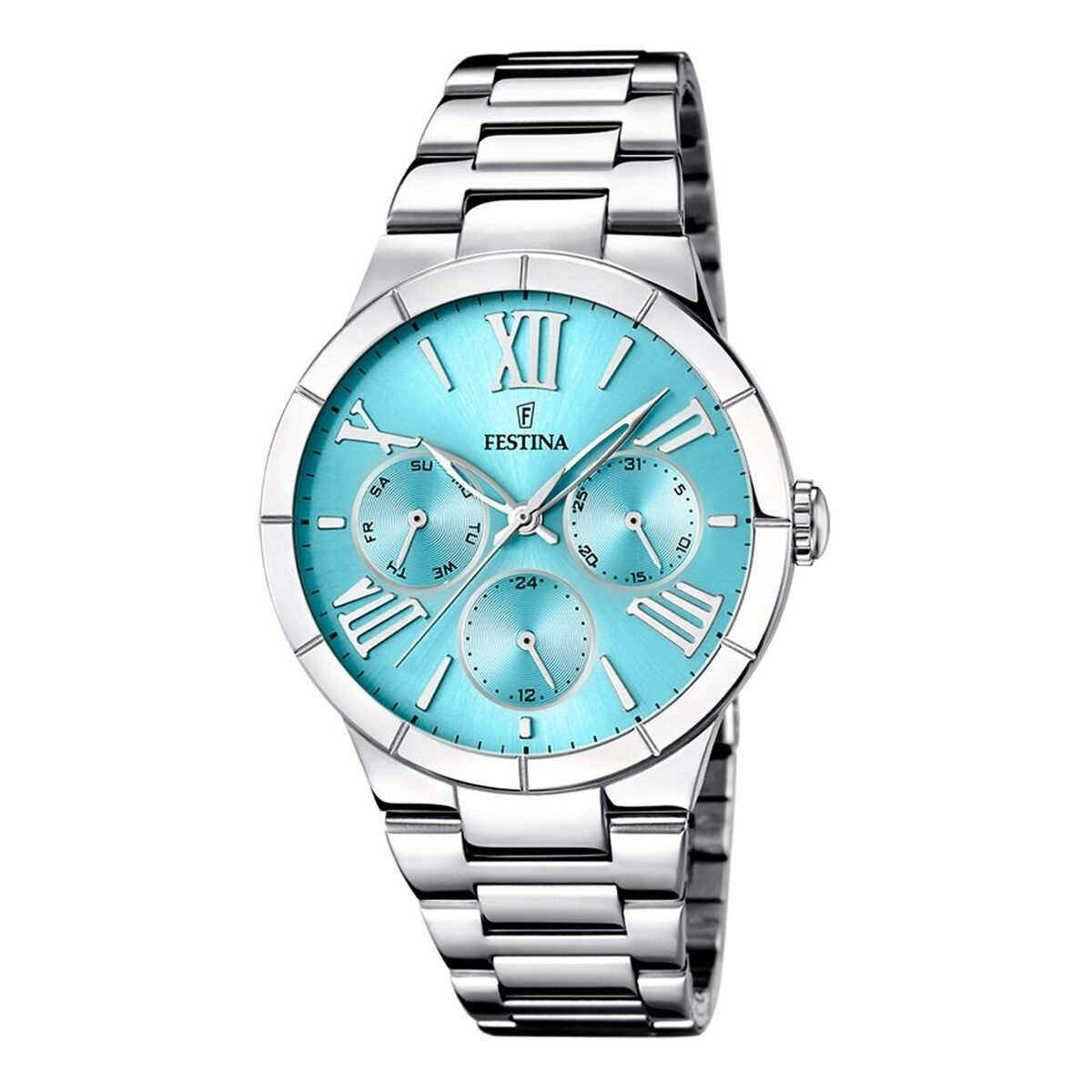 Horloge Heren Festina F16716/4 Zilverkleurig - Klokken, Heren - Festina
