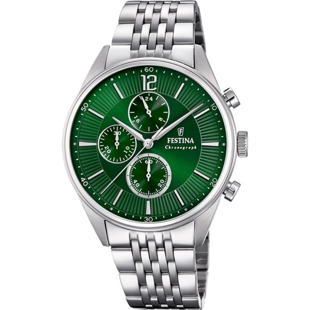 Horloge Heren Festina F20285/8 Groen Zilverkleurig