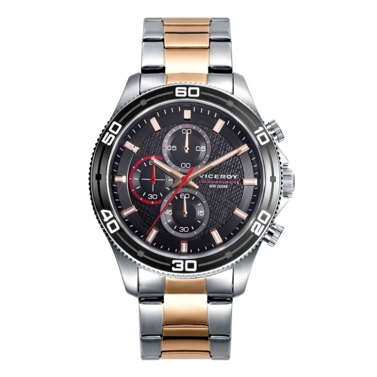 Horloge Heren Viceroy 46781 - 99 Zwart - Klokken, Heren - Viceroy