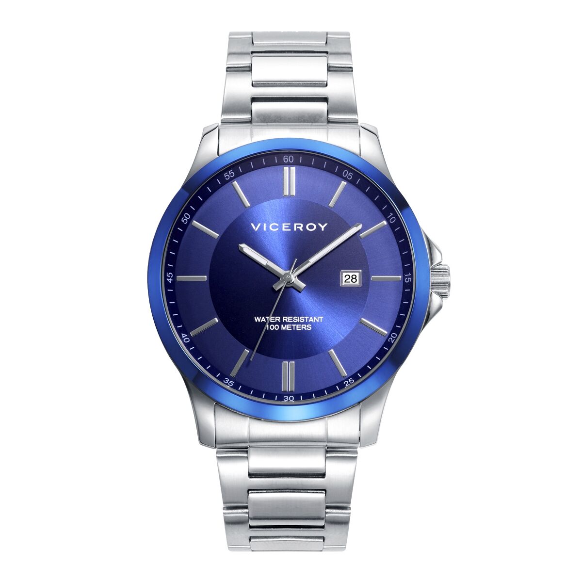 Horloge Heren Viceroy 401289 - 37 Zilverkleurig (Ø 43 mm) - Klokken, Heren - Viceroy