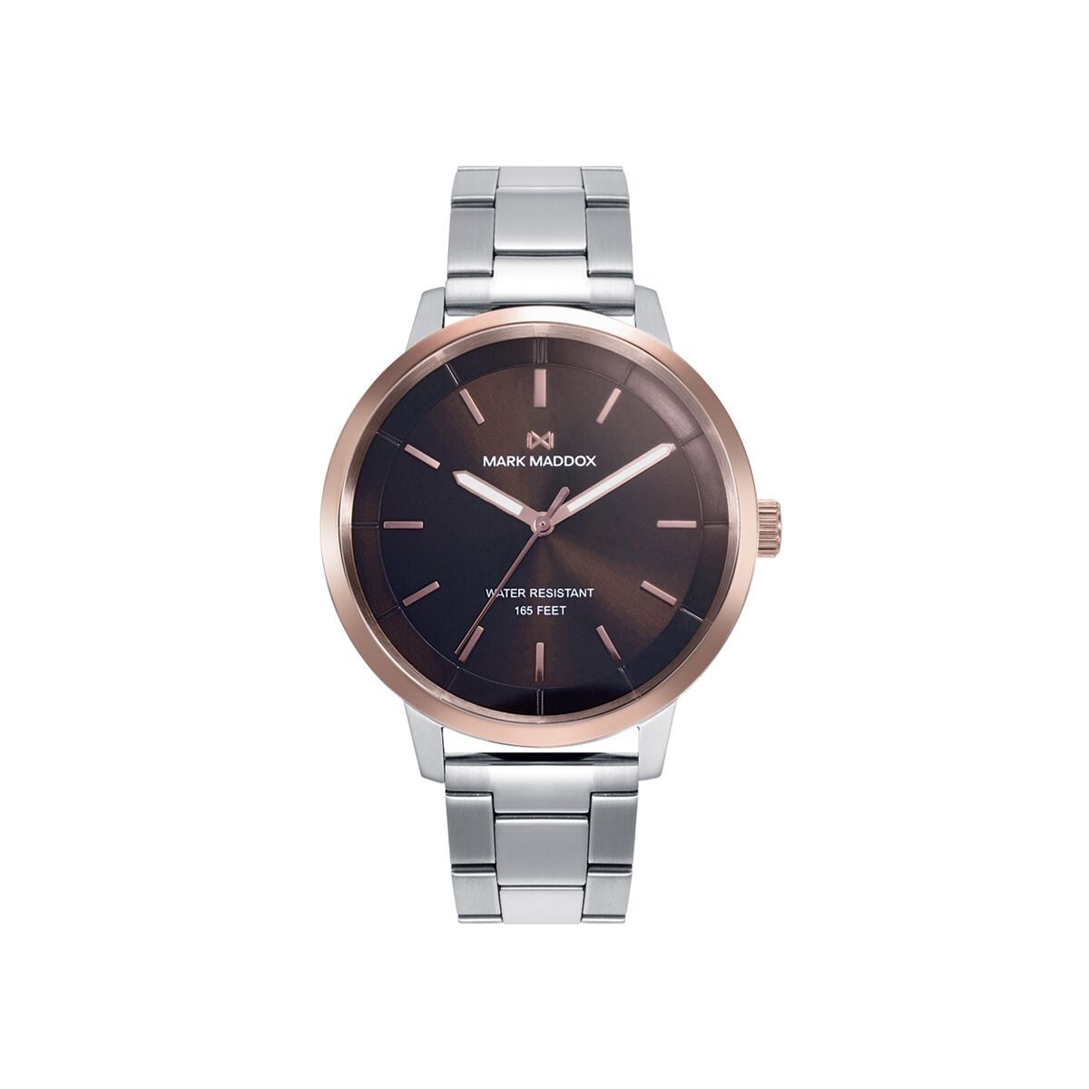 Horloge Heren Mark Maddox HM1013 - 47 Zilverkleurig (Ø 41 mm) - Klokken, Heren - Mark Maddox