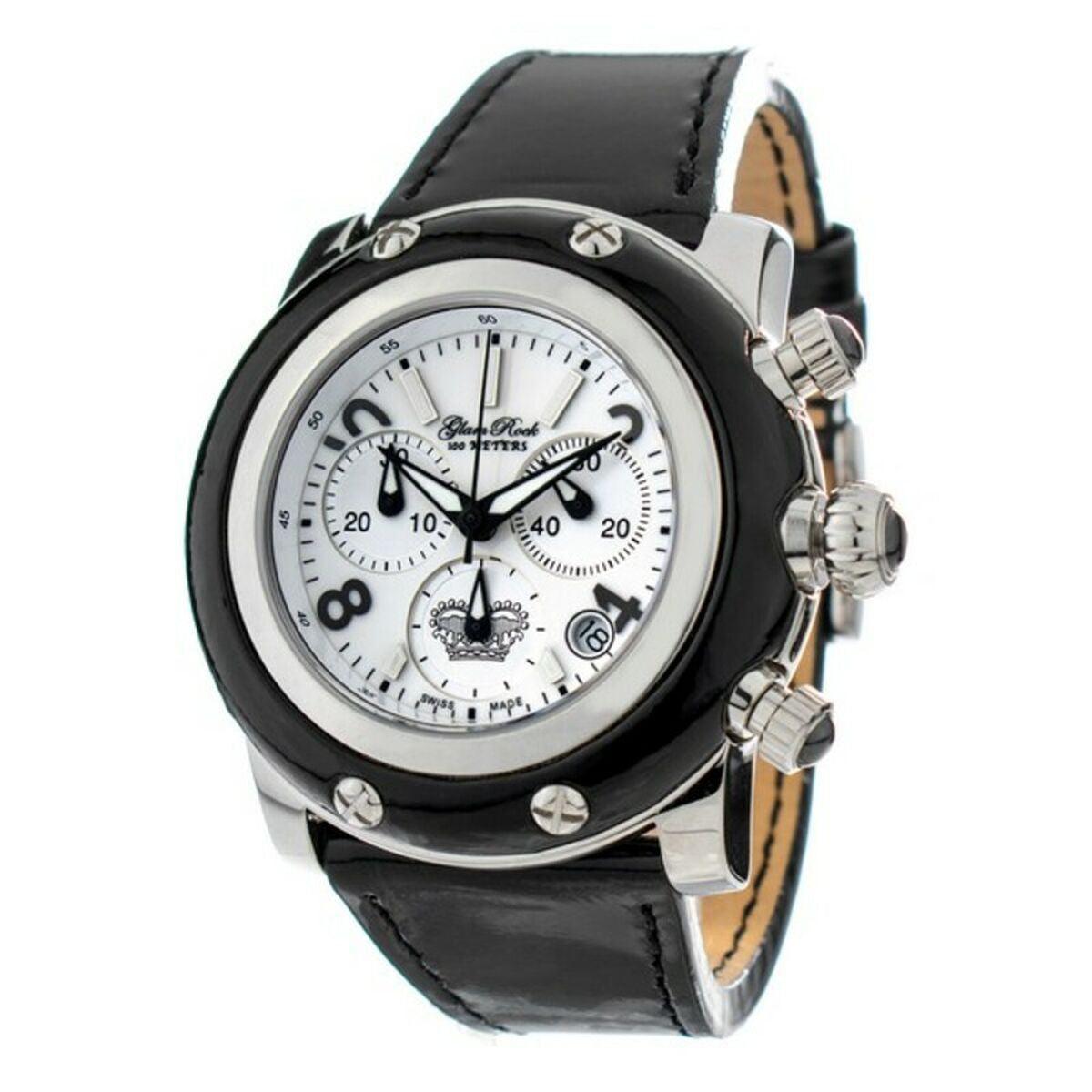 Horloge Uniseks Glam Rock gr10101b (Ø 46 mm) - Klokken, Unisex voor volwassenen - Glam Rock