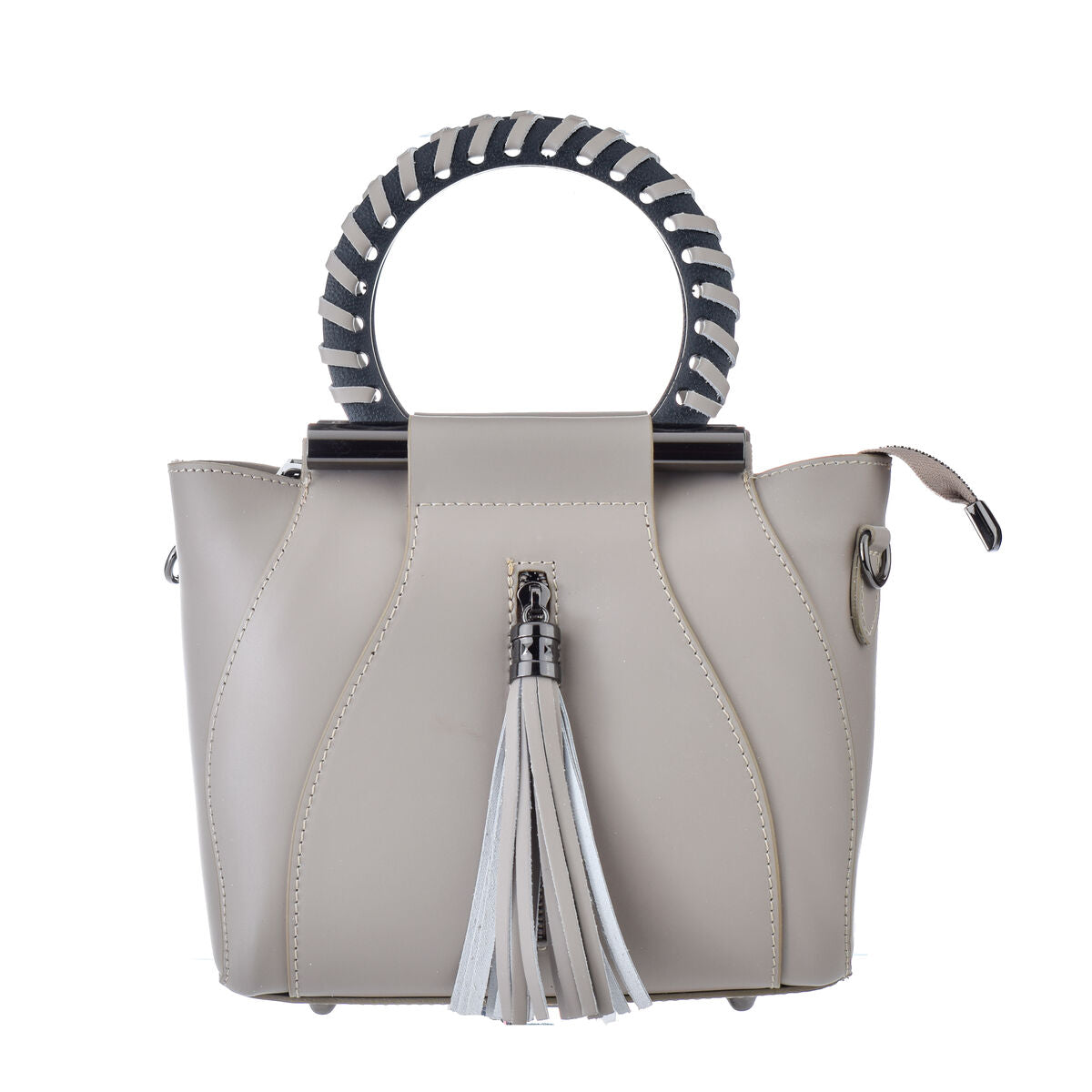 Handtas Dames Mia Tomazzi WB201297 - GREY Beige 21 x 18 x 7 cm - Bagage, Tassen - Mia Tomazzi