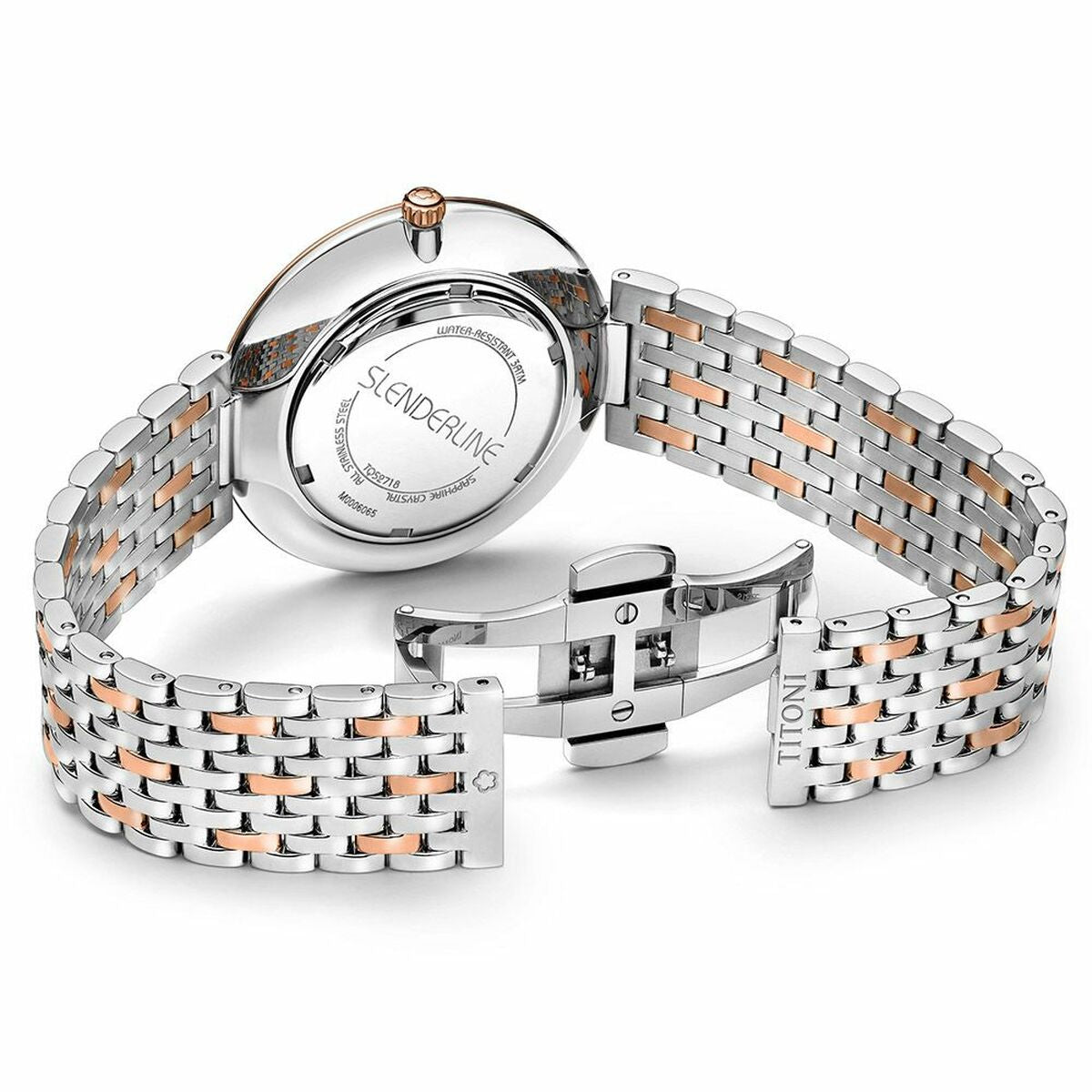 Horloge Heren Titoni TQ52718SRG606 (Ø 37 mm) - Klokken, Heren - Titoni