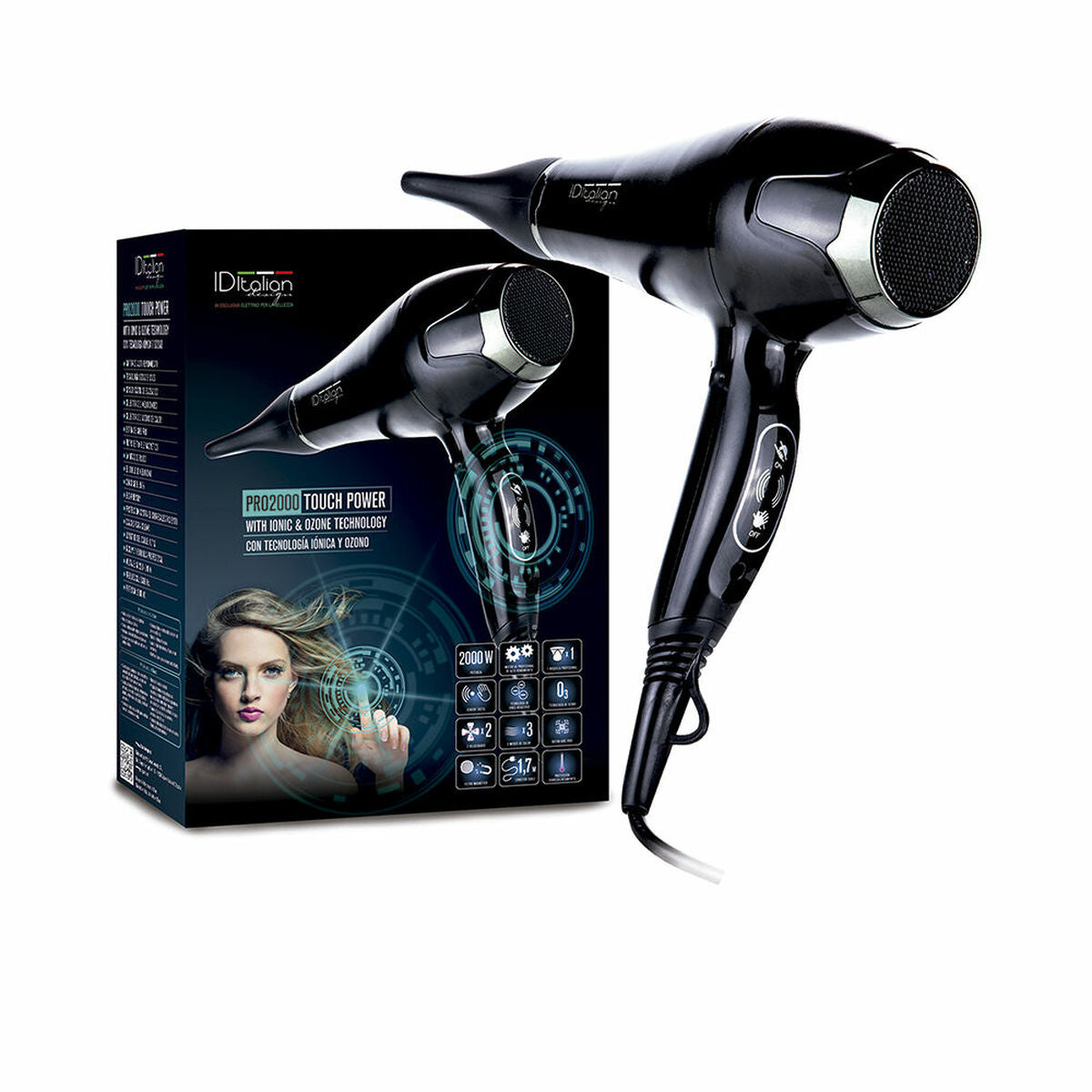 Tondeuse Id Italian Touch Power Pro - Schoonheid, Haarverzorging - Id Italian
