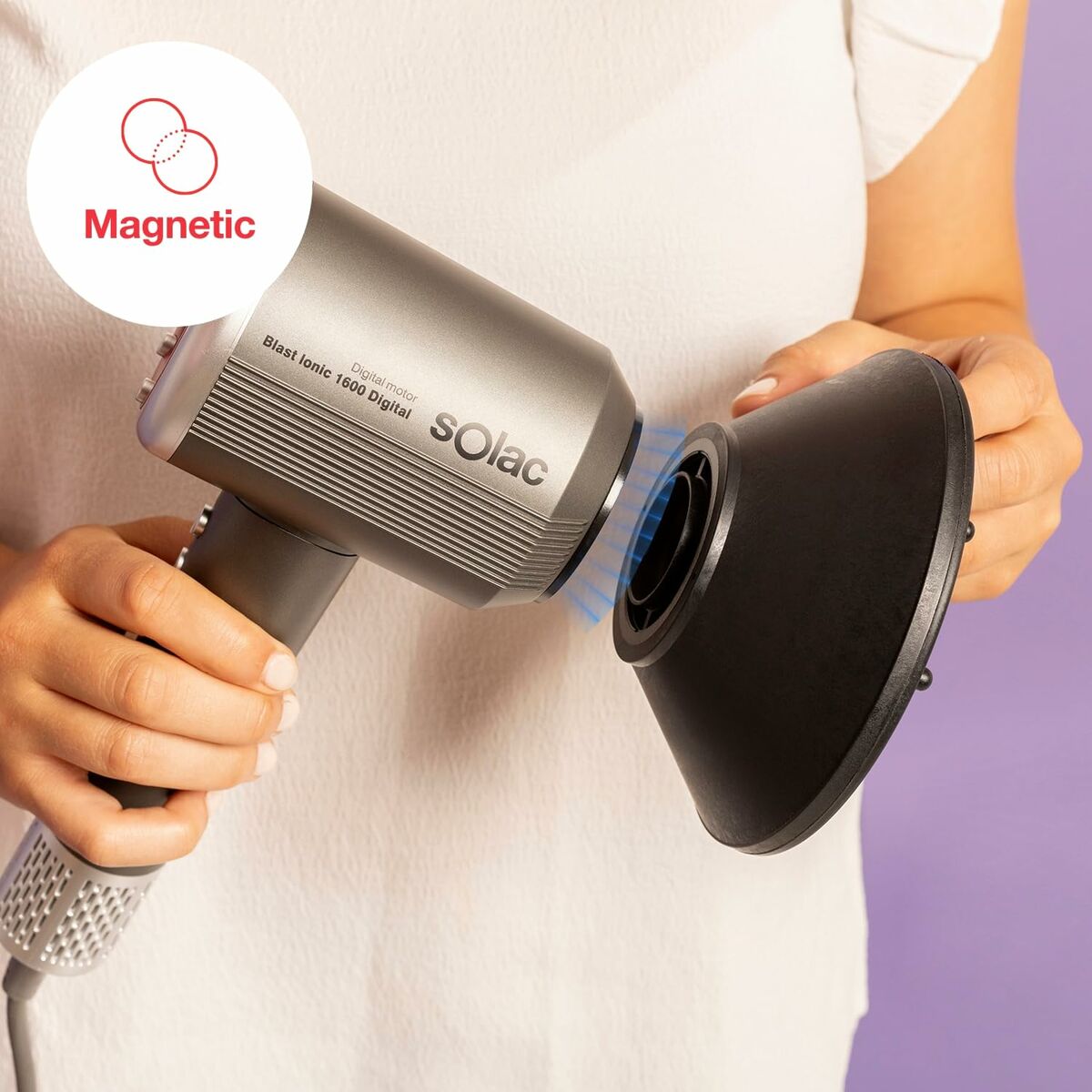 Föhn Solac SB7950 Grijs 1600 W