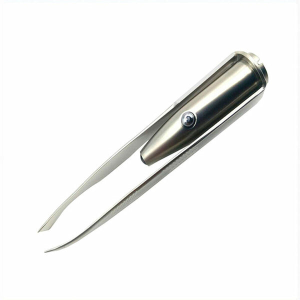 Hair Removal Tweezers with LED Eurostil Depilardora Con