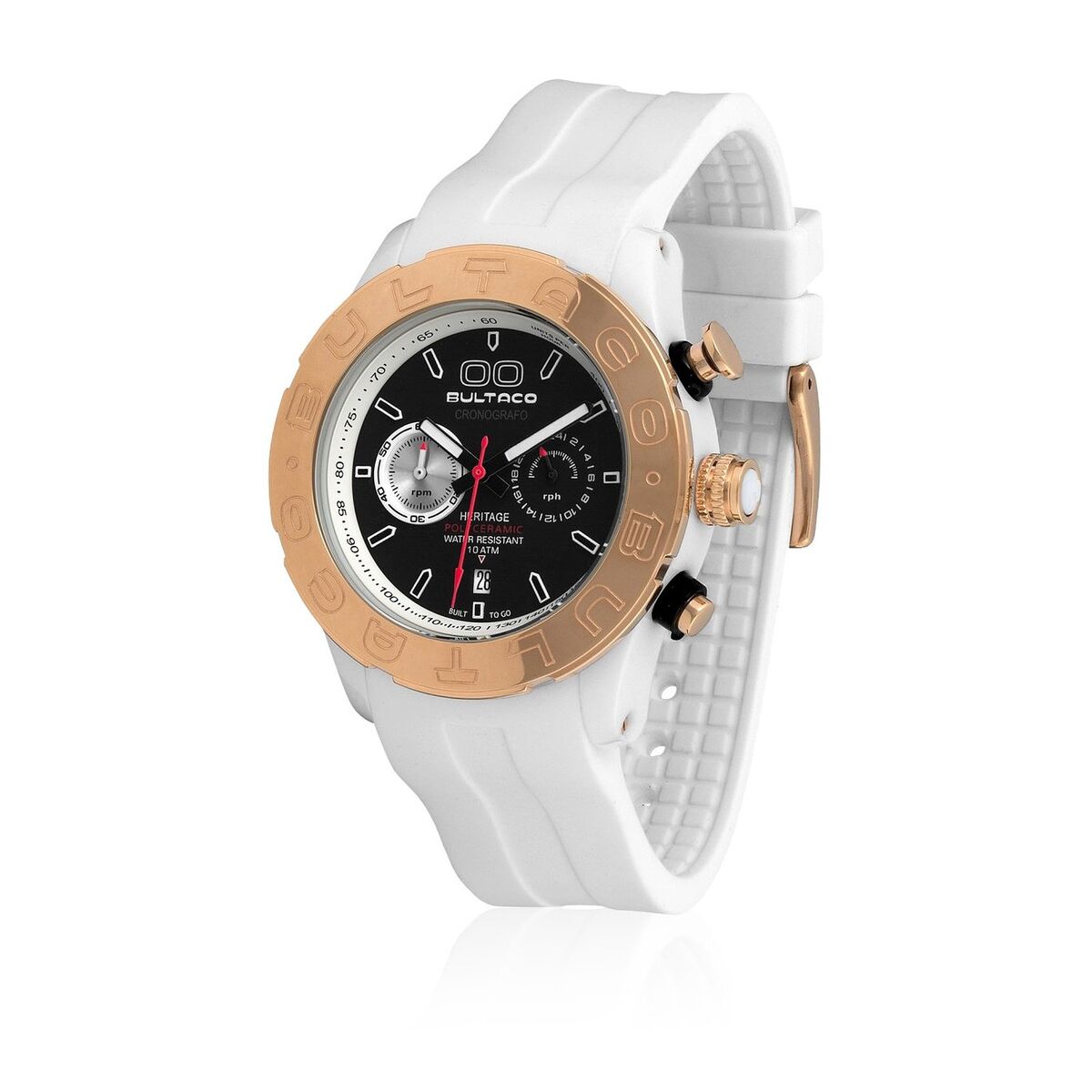 Horloge Heren Bultaco H1PW43C - CB1 (Ø 43 mm) - Klokken, Heren - Bultaco