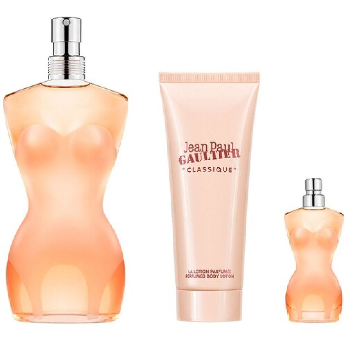 Parfumset voor Dames Jean Paul Gaultier CLASSIQUE EDT 3 Onderdelen