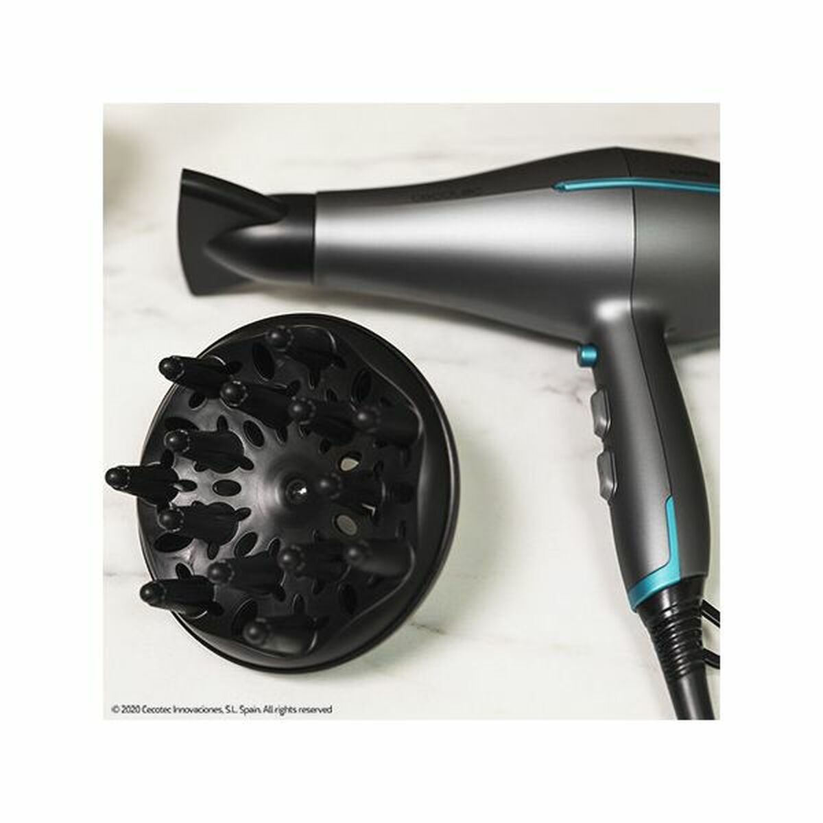 Föhn Cecotec Bamba IoniCare 5300 Maxi Aura Black 2200 W 1850 - 2200 W Zwart - Schoonheid, Haarverzorging - Cecotec