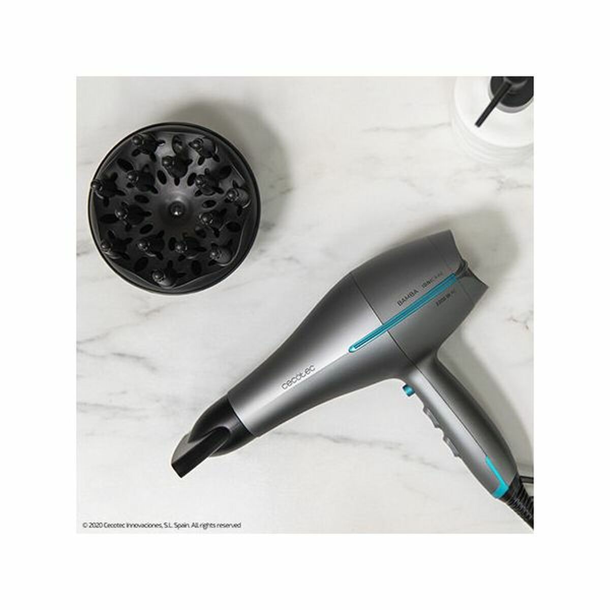 Föhn Cecotec Bamba IoniCare 5300 Maxi Aura Black 2200 W 1850 - 2200 W Zwart - Schoonheid, Haarverzorging - Cecotec