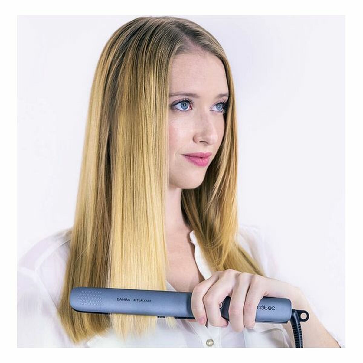 Stijltang Cecotec Bamba RitualCare 890 Titanium 42W Zwart - Schoonheid, Haarverzorging - Cecotec